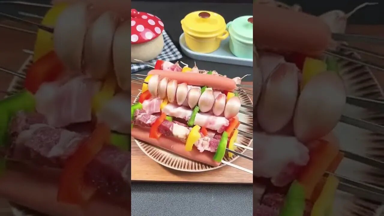 BBQ 🍗 MACHINE #shorts #viral #food