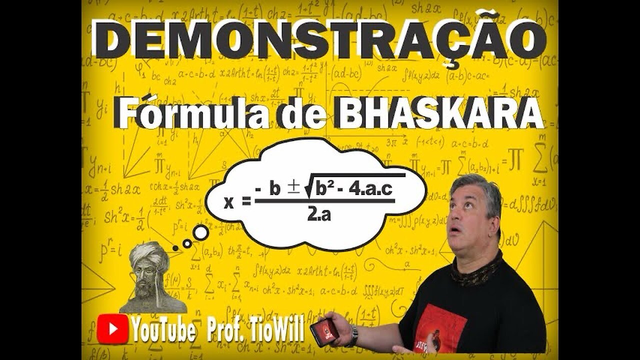 Demonstração da fórmula de Bhaskara