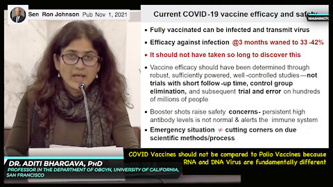 COVID Vaccines should NOT be Compared to Polio Vaccines