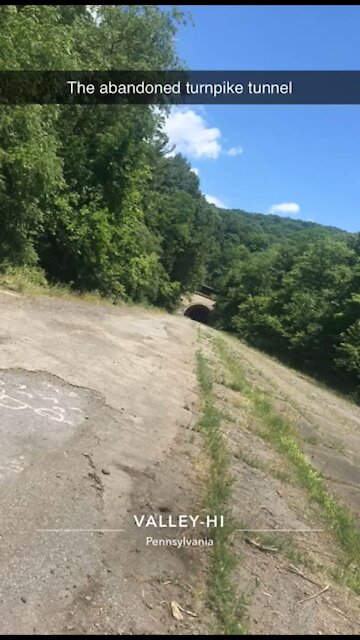 Abandoned PA Turnpike tunnel