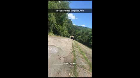 Abandoned PA Turnpike tunnel