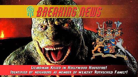 Lizardman Killed in Hollywood Housefire