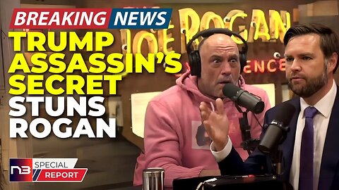 🚨BREAKING: Watch Rogan's Reaction When JD Vance Exposes The Truth About Trump's Assassination Plot!