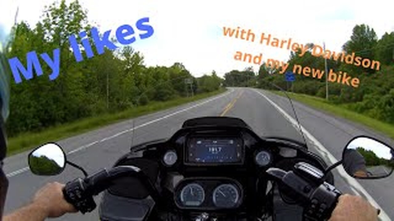 My likes with Harley Davidson and my new bike