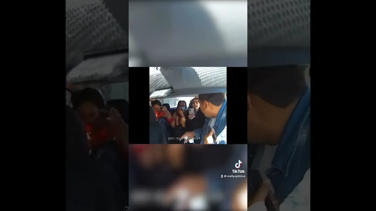 Anti-Masker Attacks an Uber Driver (2/3)