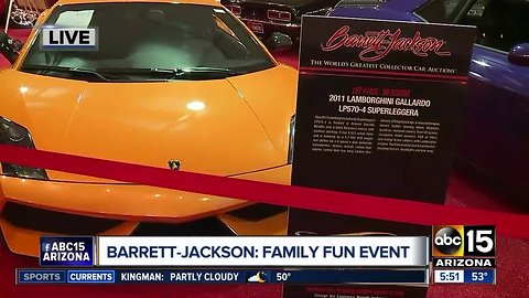 Barrett-Jackson: Family fun event