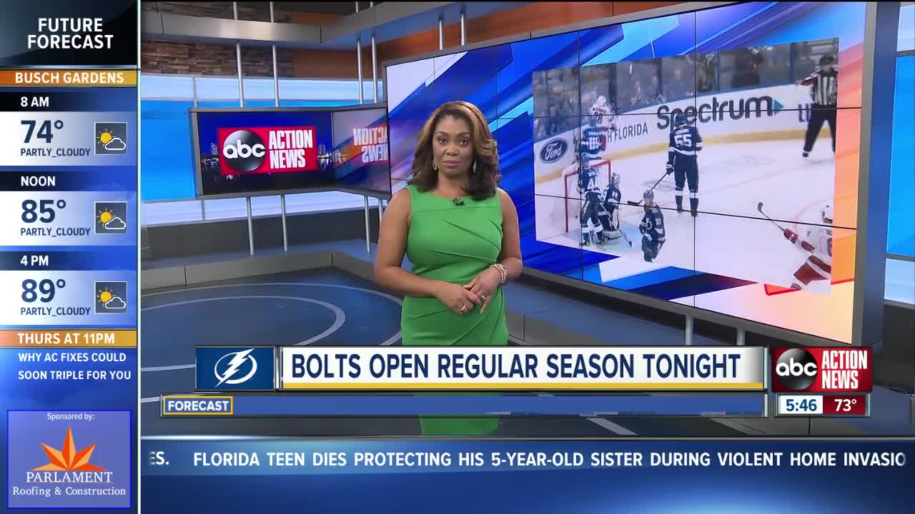 Tampa Bay Lightning open up new season Thursday