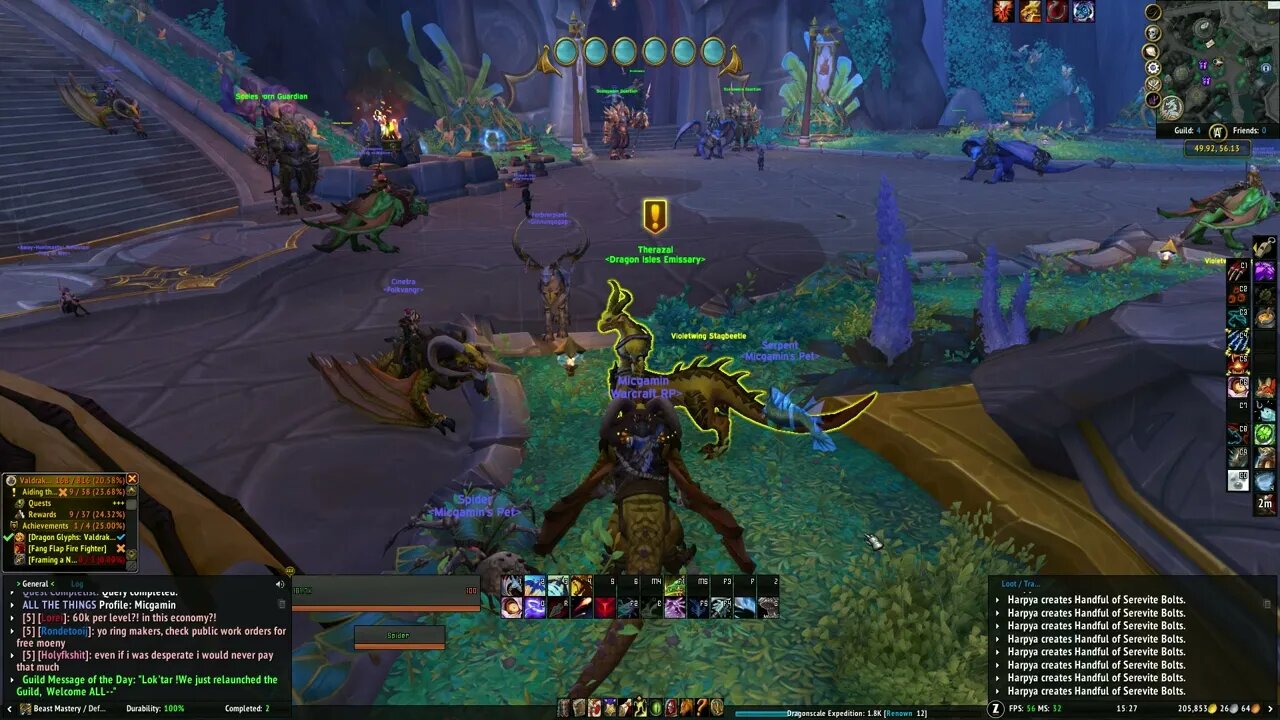 World of Warcraft Dragonflight Aiding the Accord The Isles Call