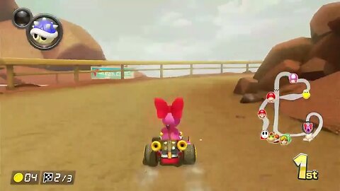 Mario Kart 8 Deluxe - N64 Choco Mountain Gameplay