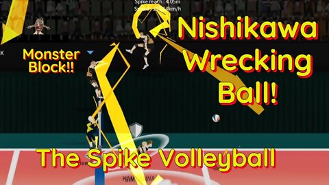 The Spike Volleyball - S-Tier Nishikawa vs All Setter Story Teams - Max Volleyball Rewards!!