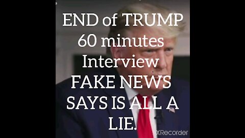 TRUMP 60MIN INTERVIEW END