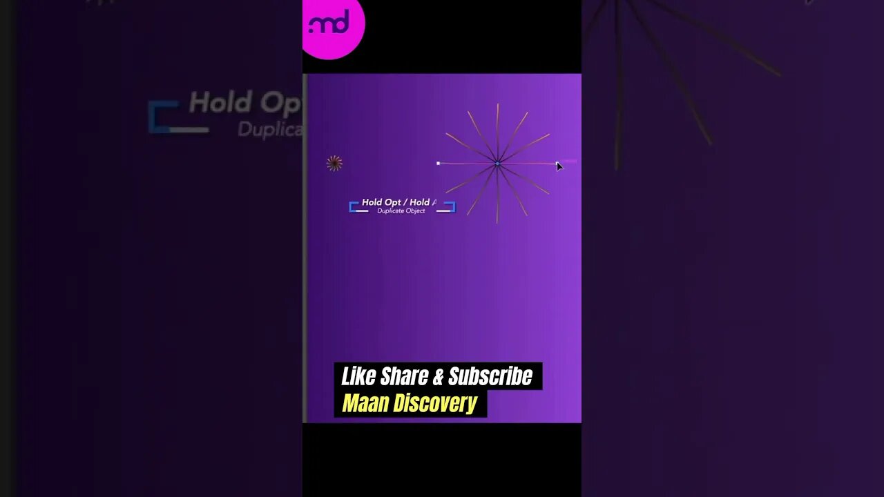 How to create Gradient Waves in illustrator #shorts
