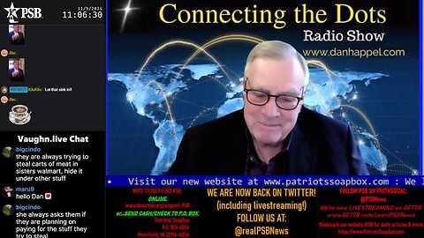 2024-11-05 11:00 EST - Connecting the Dots: with Dan Happel