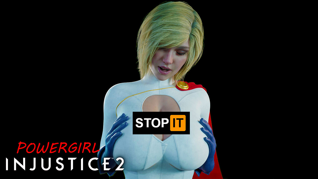 POWERGIRL Wouldn't last 20 SECONDS with me!