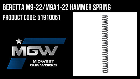 Beretta M9-22/M9A1-22 Hammer Spring - 51910051