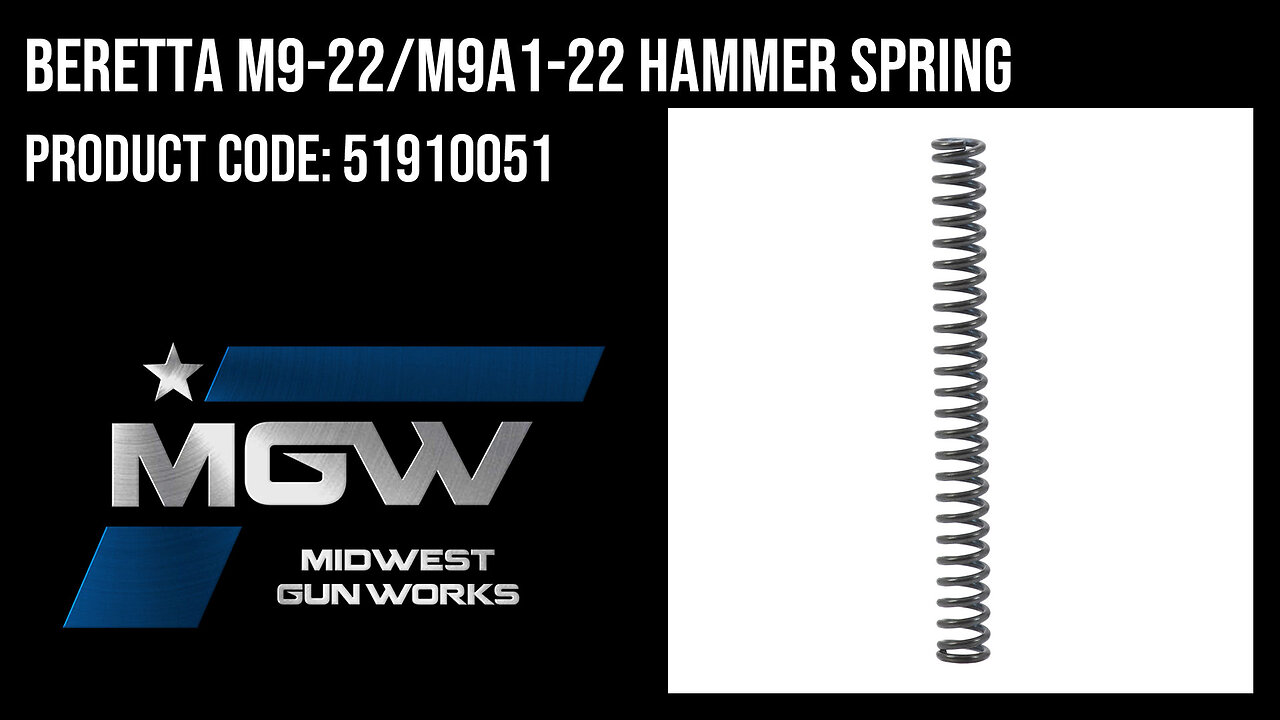 Beretta M9-22/M9A1-22 Hammer Spring - 51910051