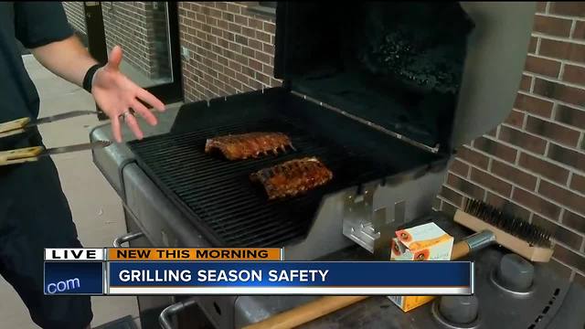 Grilling safety this Memorial Day