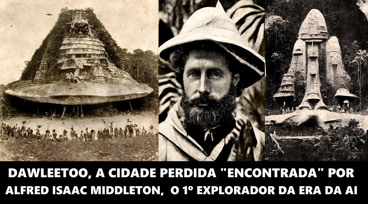 Dawleetoo, a cidade perdida "encontrada" por Alfred Isaac Middleton, o primeiro explorador da Era IA