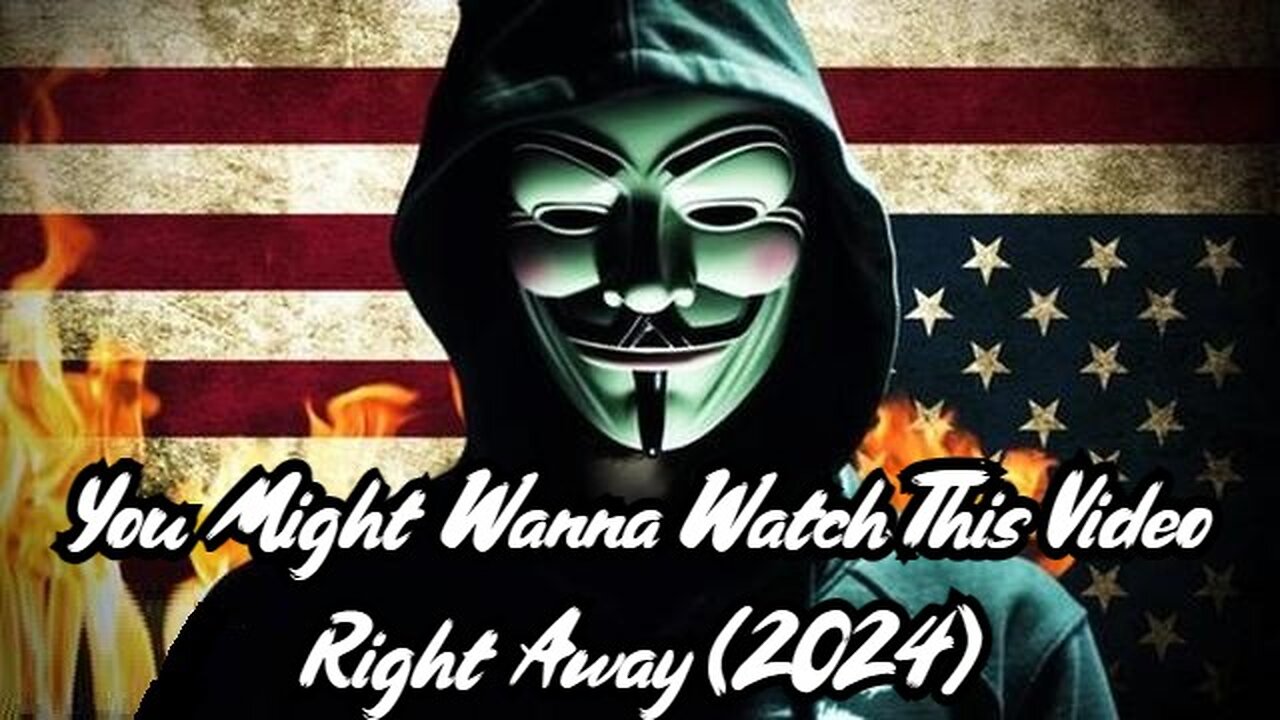 Anonymous: A Real Warning For America...