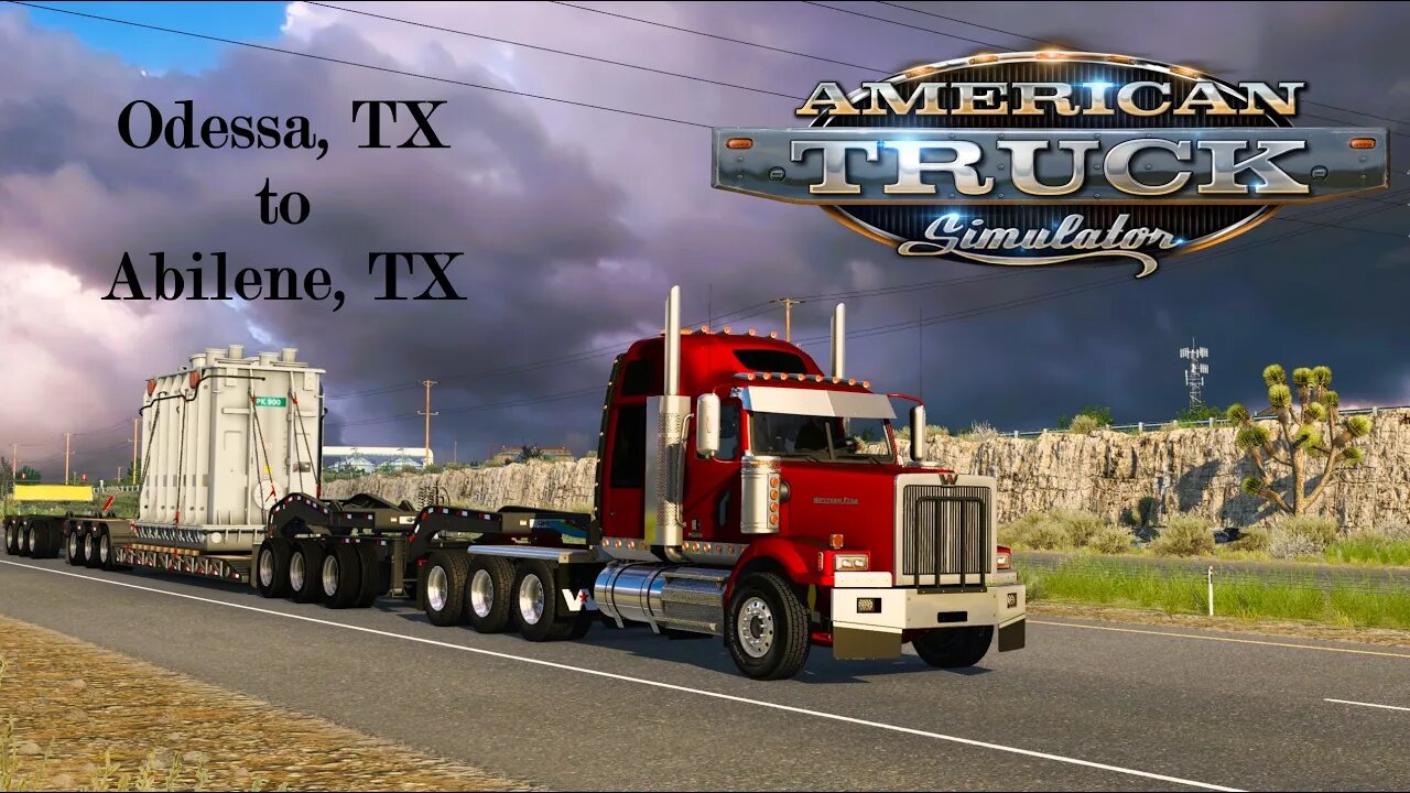 ATS 1.47 - Harry's Western Star 4900 - Slav Jerry's DD Series 60 - SCS Lowboy