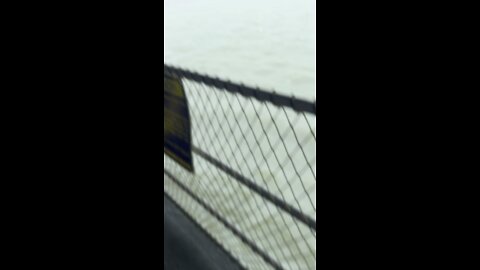 USS Lexington - Rain Storm coming over the Gulf