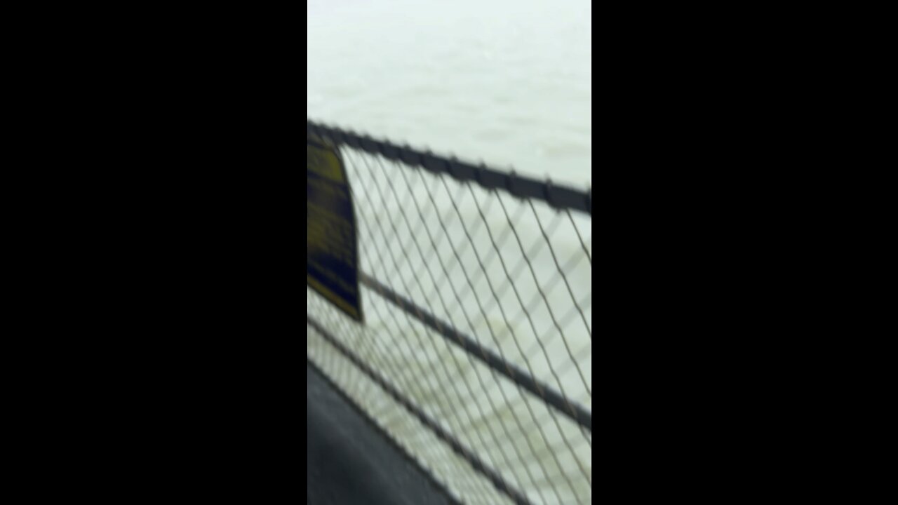 USS Lexington - Rain Storm coming over the Gulf