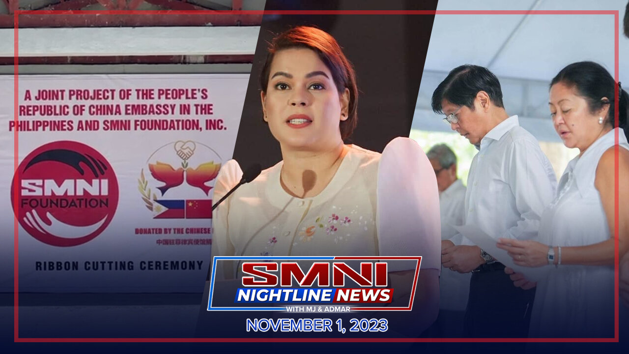 SMNI Nightline News with MJ Mondejar and Jade Calabroso | November 1, 2023