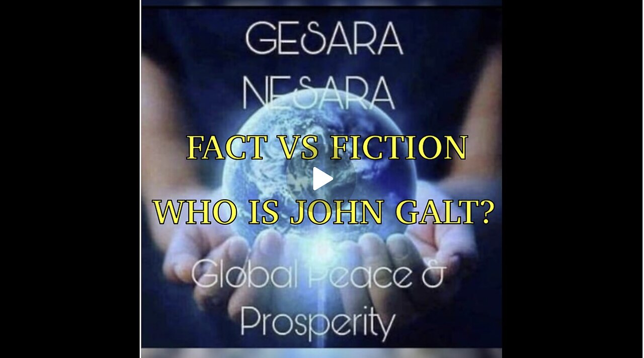 DR SCOTT YOUNG NESARA/ GESARA FACT OR FICTION. WE WILL KNOW VERY SOON. TY JGANON, SGANON