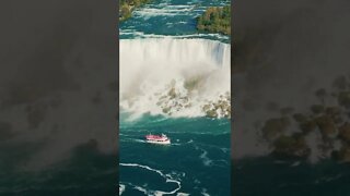 NIAGARA FALLS 4k #niagarafalls #waterfall #water #view #amazing #beautiful #nature #travel #boat