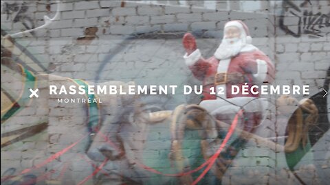 12 Décembre - Rassemblement des gilets jaune à Montréal