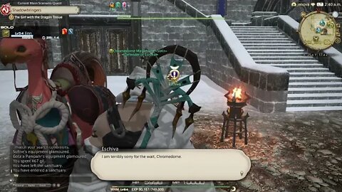 FINAL FANTASY XIV White Mage Lv 54 Quest