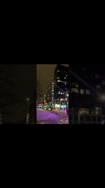 Unrecognizable Place des arts