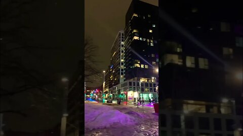Unrecognizable Place des arts