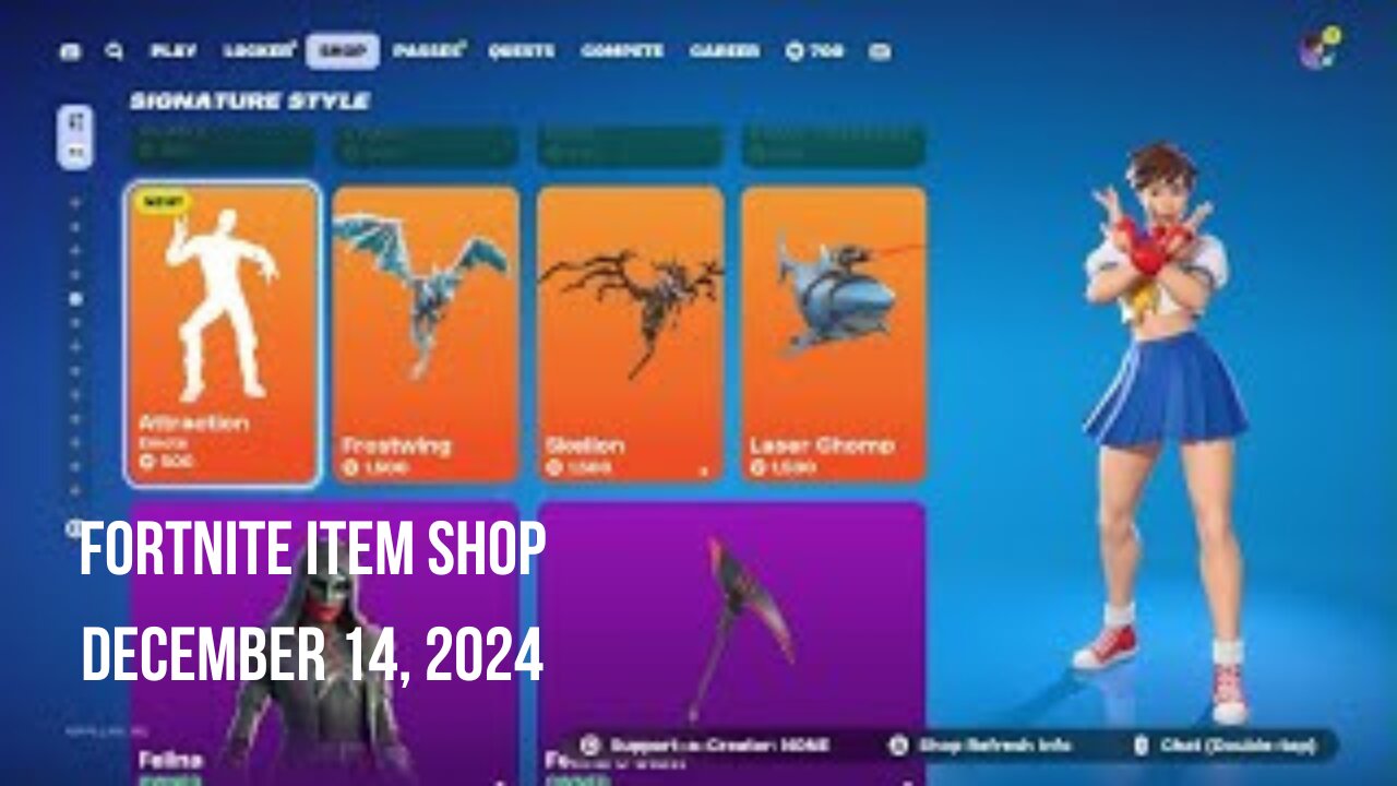 Fortnite Item Shop|December 14, 2024(*New* Attraction Emote)