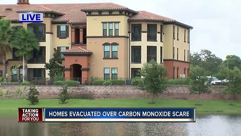 Home evacuated over carbon monoxide