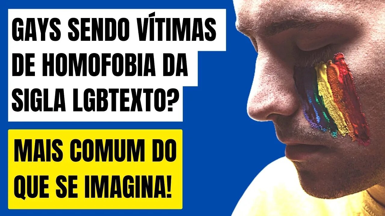 GAYS SENDO VÍTIMAS DE HOMOFOBIA DA SIGLA LGBTEXTO? MAIS COMUM DO QUE SE IMAGINA!