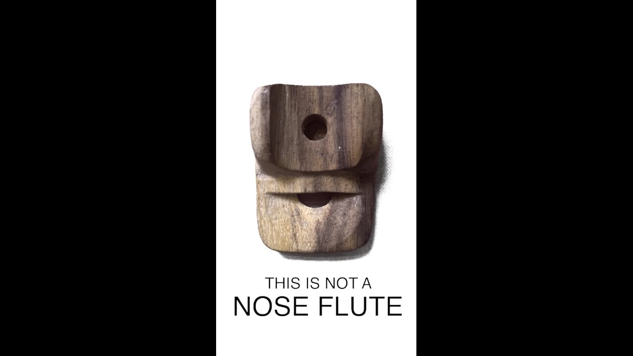 This is not a nose flute 👃🪈