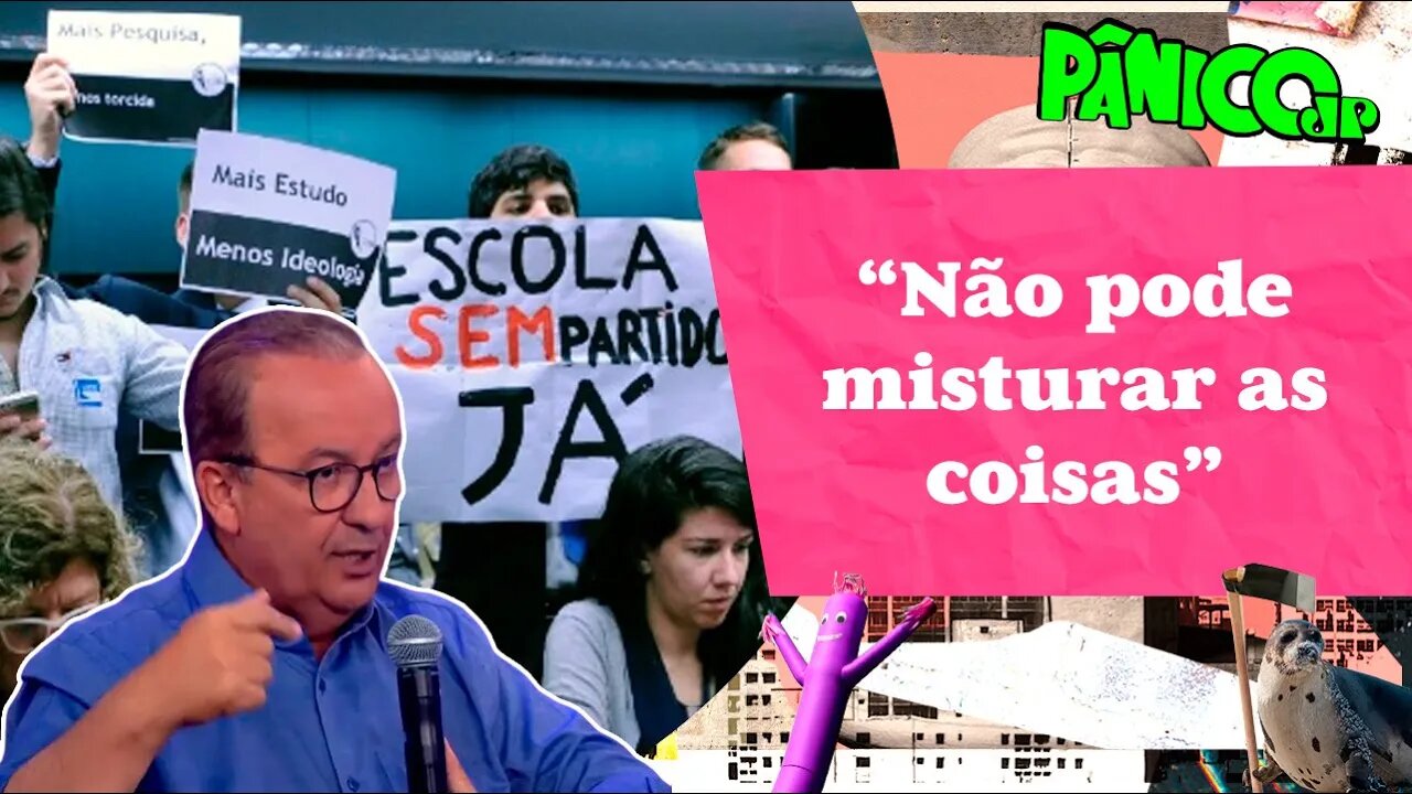 PROJETO ‘ESCOLA SEM PARTIDO’ VEM AÍ PARA FORMAR CIDADÃOS? JORGINHO MELLO EXPLICA