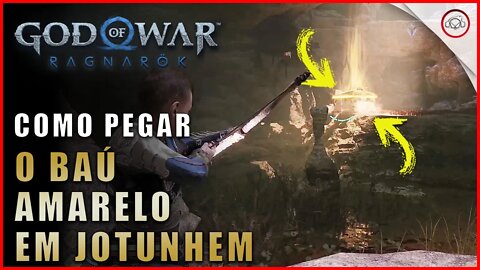 God of war Ragnarok, Como pegar o baú amarelo em Jotunhem | Super dica