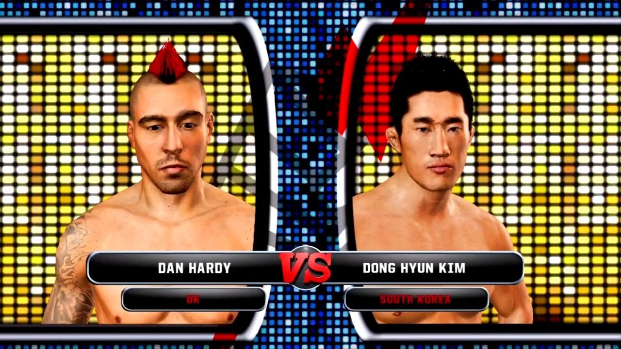 UFC Undisputed 3 Gameplay Dong Hyun Kim vs Dan Hardy (Pride)