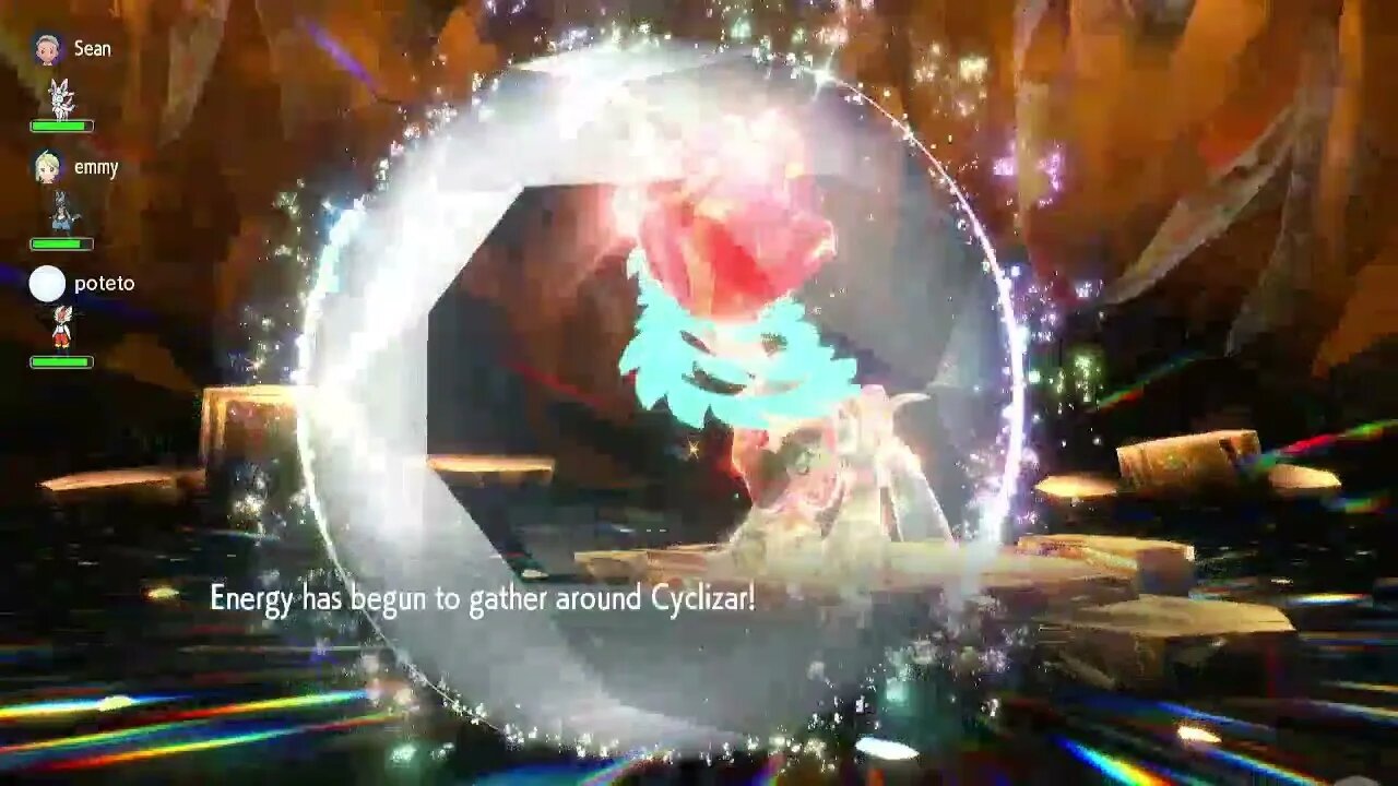 Pokémon Violet - Cyclizar Tera Raid Battle x Fighting Type