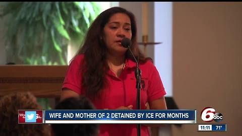 Wife, mother of two detained by ICE for months was released