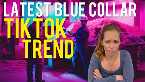 Chrissie Mayr Reacts to the Latest Blue Collar TikTok Trend 