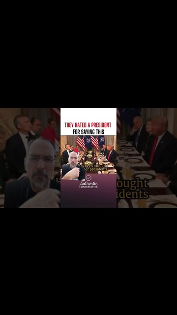 Did #Trump strengthen #NATO before Russia invaded #Ukraine? Accidentally or on purpose? #shorts