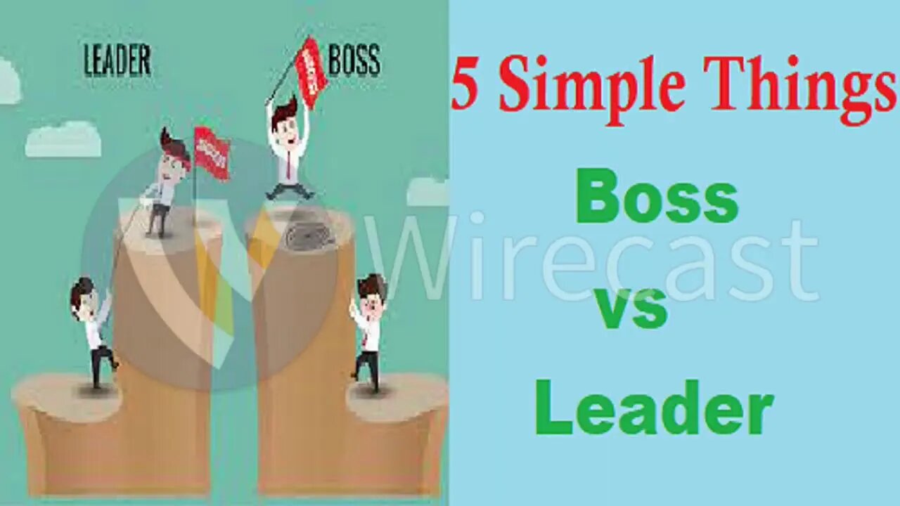 Boss VS Leaders_motivational video