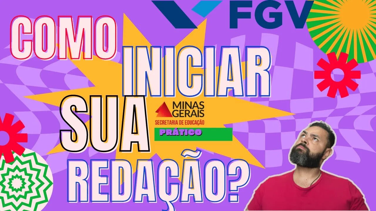 Como começar a redação?