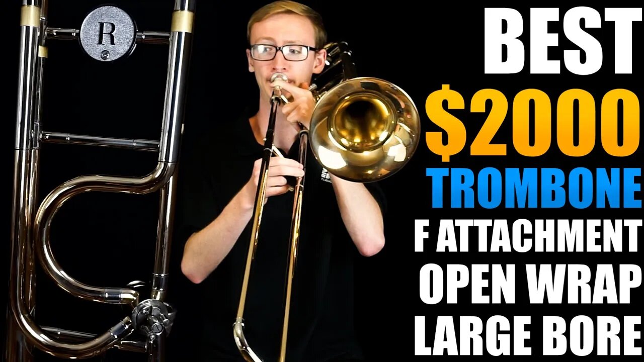 Best Under $2000 Tenor Trombone on market. F Attachment Open Wrap Large Bore JP3320 Rath REVIEW.