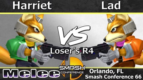 Harriet (Green Fox) vs. [FBC] Lad (Red Fox) - Melee Loser's R4 - SC: LXVI