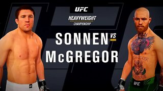 EA Sports UFC 4 Gameplay Conor McGregor vs Chael Sonnen