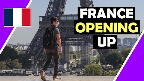FRANCE Opening UP ONLY 5% Jabs / Hugo Talks #lockdown